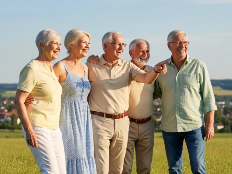 Seniors heureux – Lien social et bien vieillir à La Maison Dorianne
